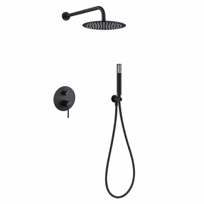Ensemble de douche encastré IMEX Monza GPM039BGM Black Gun Metal