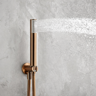 Ensemble de douche encastré IMEX Monza GPM039BGM Black Gun Metal