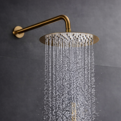 Ensemble de douche encastré IMEX Monza GPM039BGM Black Gun Metal