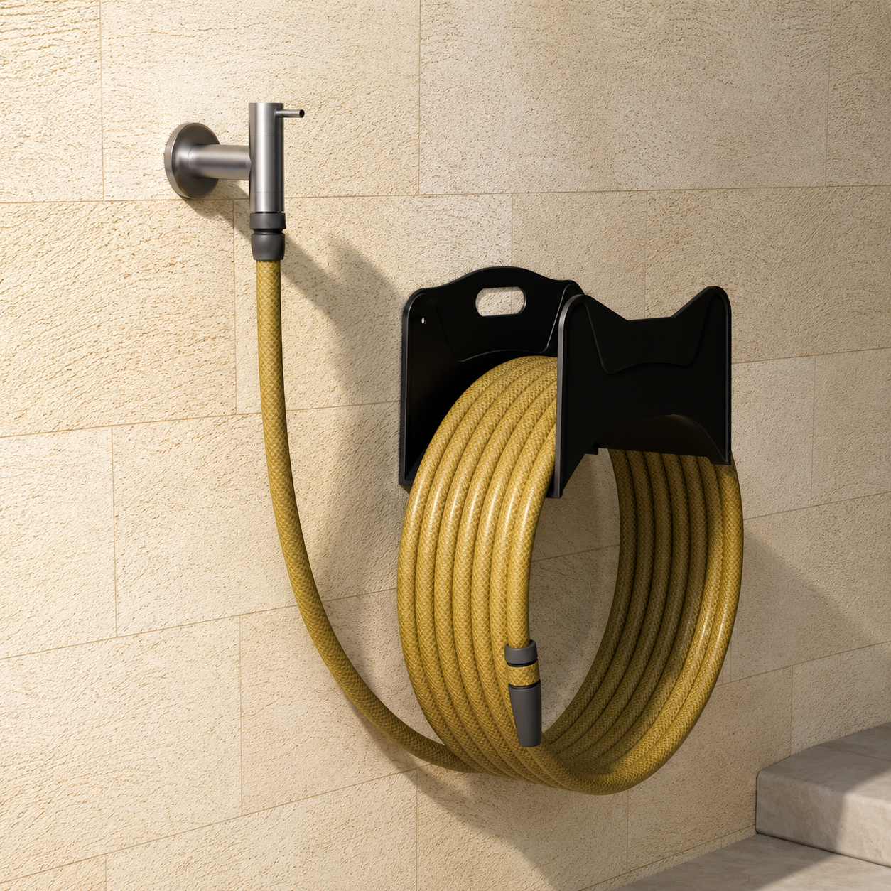 Grifo Exterior Jardín IMEX Arches GAA001-AC Acero Inoxidable S.316