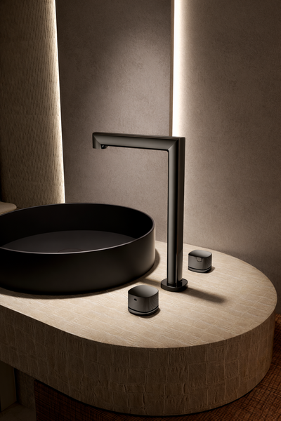 Grifo Lavabo Alto Bimando IMEX Toscana BAT064