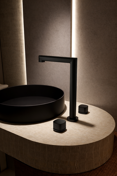 Grifo Lavabo Alto Bimando IMEX Toscana BAT064