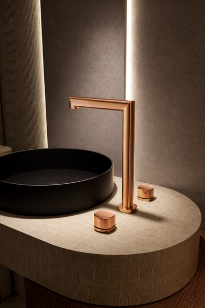 Grifo Lavabo Alto Bimando IMEX Toscana BAT064