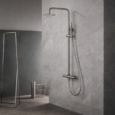 Barra de Ducha Monomando IMEX Monza BDM039 Black Gun Metal