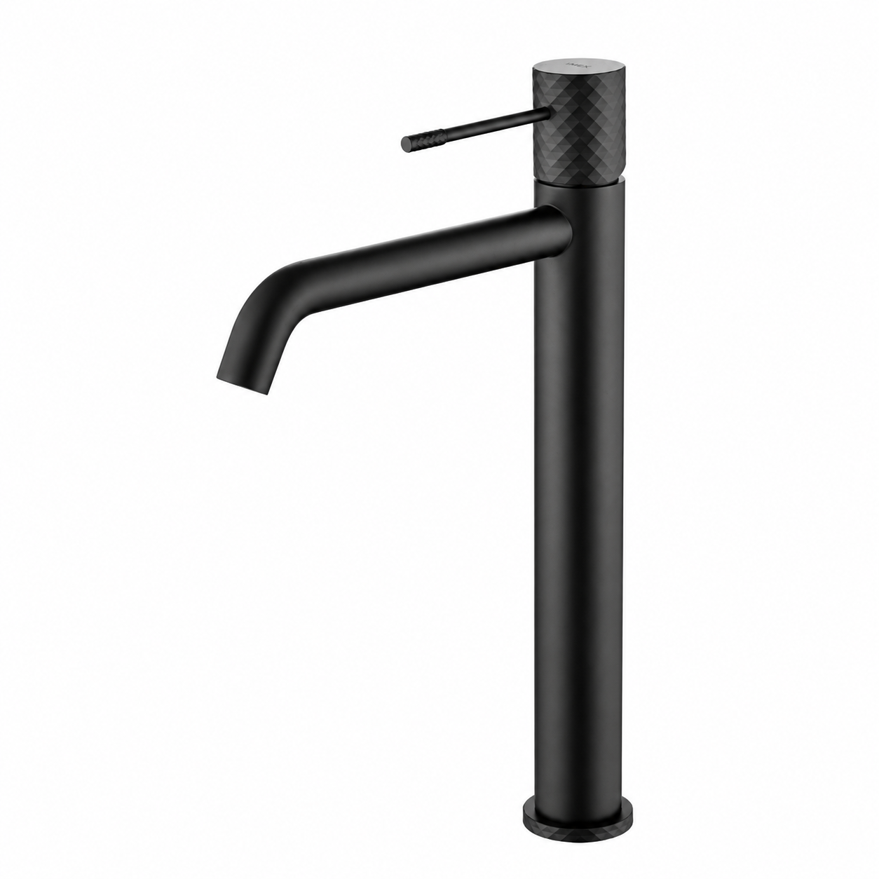 Monomando Lavabo Alto IMEX Génova BDG053-3NG Negro Mate