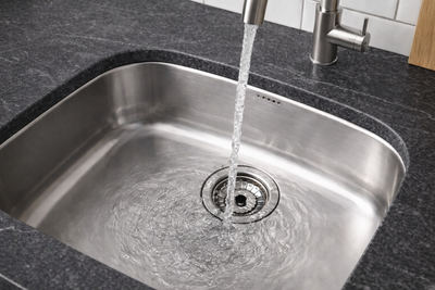 Fregadero Bajo Encimera Practic Hermes 690410 | 1 Seno Inox con Válvula Grande