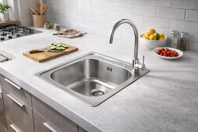 Fregadero Encastrar Practic Ares Inox | 1 Seno 450x510 mm