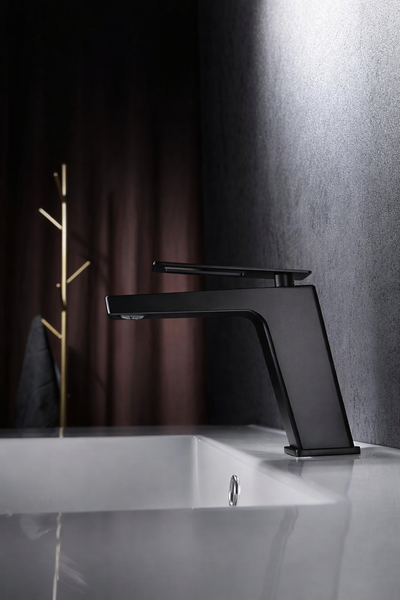 Grifo de Lavabo IMEX Suecia BDC032-1NG Negro Mate