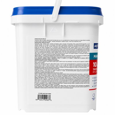 Cloro 10 Acciones AstralPool 5 kg | Disolución Lenta y Continua para Piscinas