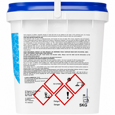 Cloro 10 Acciones AstralPool 5 kg | Disolución Lenta y Continua para Piscinas