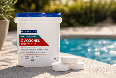 Cloro 10 Acciones AstralPool 5 kg | Disolución Lenta y Continua para Piscinas