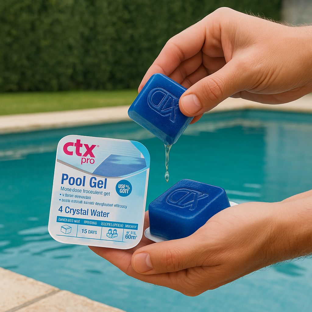 Clarificador piscina CTX pro PoolGel pack 3 unidades