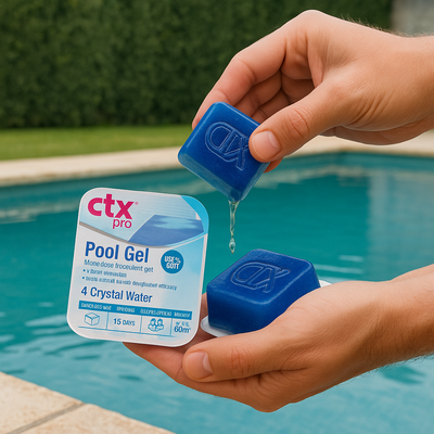 Clarificador piscina CTX pro PoolGel pack 3 unidades