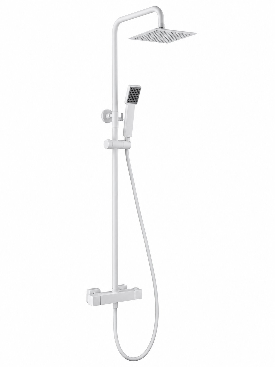 Columna de Ducha Termostático IMEX Art BTAR025  blanco