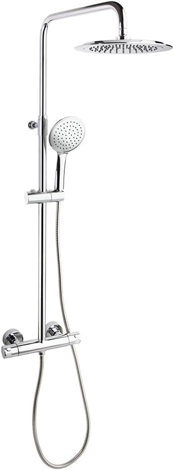 Columna de ducha monomando Ramon Soler Monotech RP240 cromo con rociador y teleducha