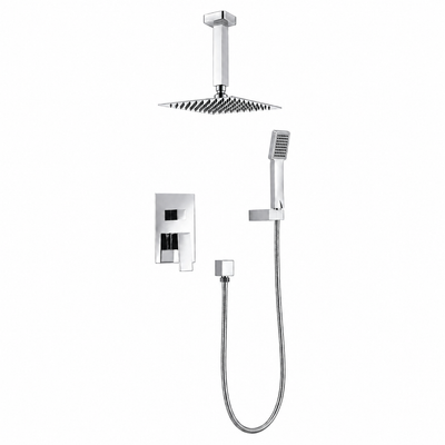 Conjunto Ducha Empotrado IMEX Berlin GT006 Cromo