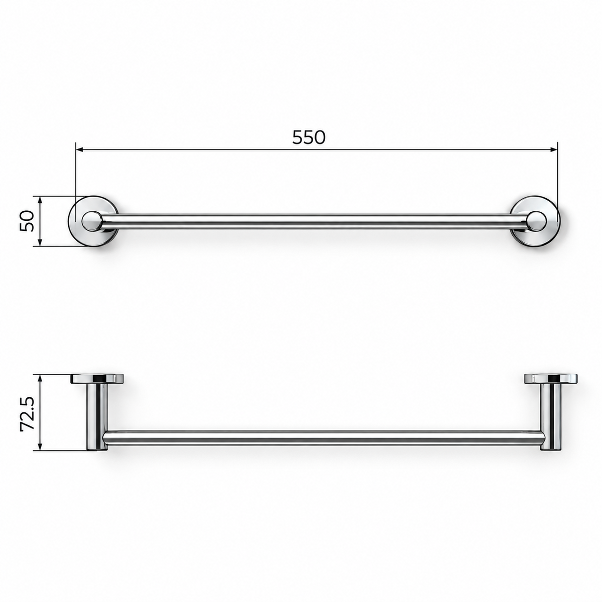 Conjunto de accesorios de baño Essential Medimex medidass