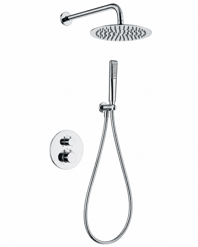 Conjunto Ducha Empotrado Termostático IMEX Nápoles GTN047