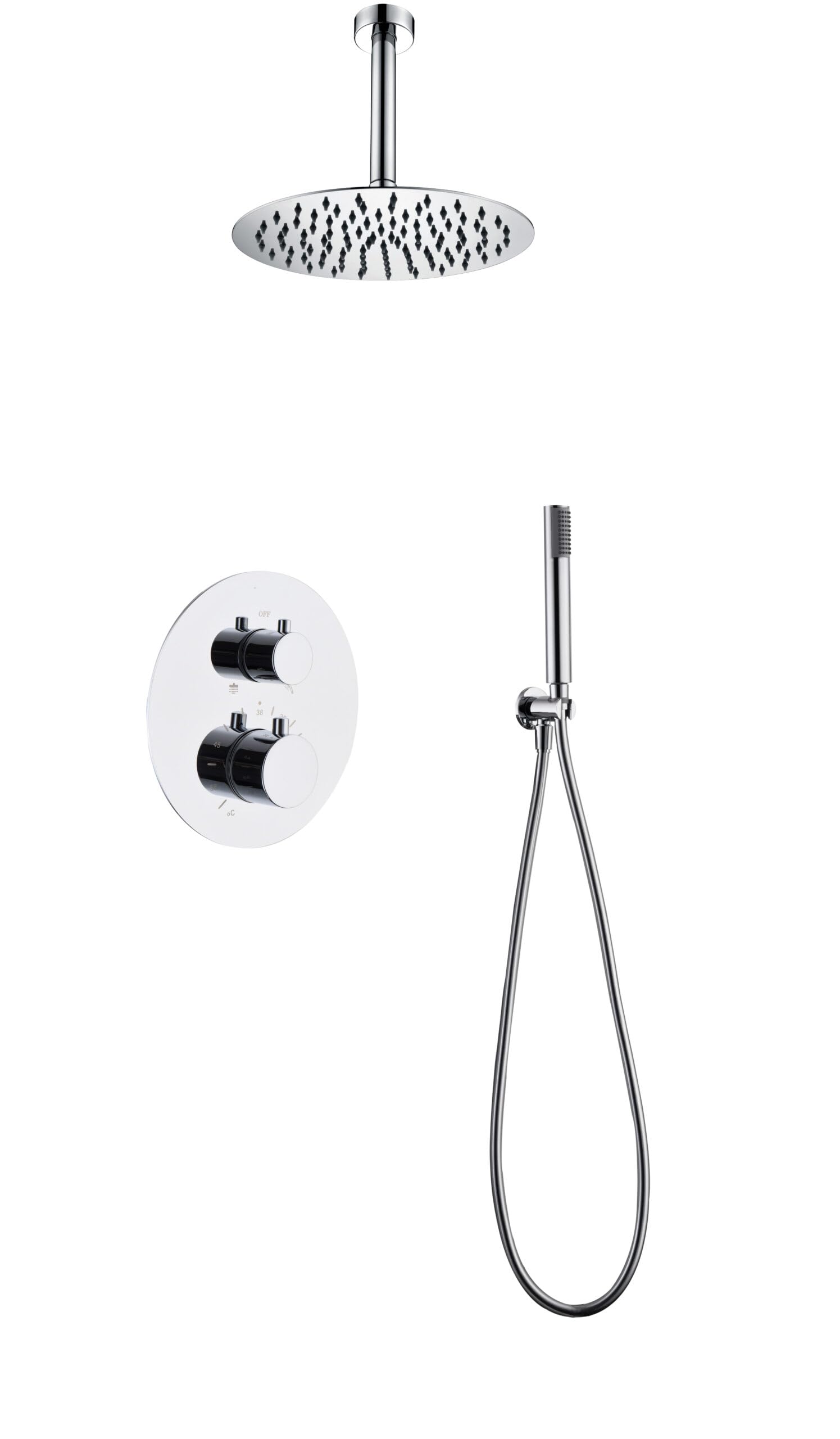 Conjunto ducha IMEX Tívoli GTT039 cromo