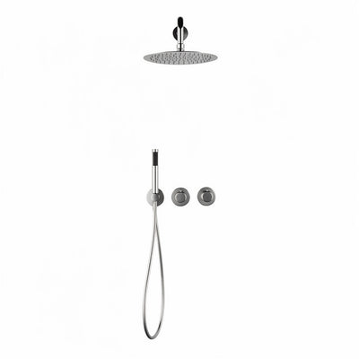 Conjunto ducha empotrado IMEX Breda GTB056 cromo