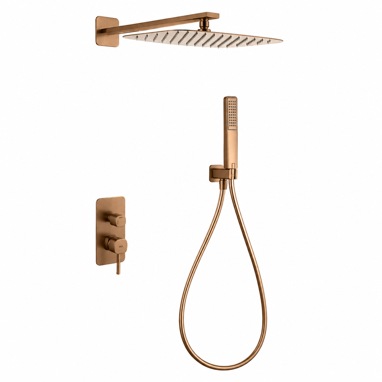 Conjunto de Ducha Empotrado Monomando IMEX Toscana GPT064