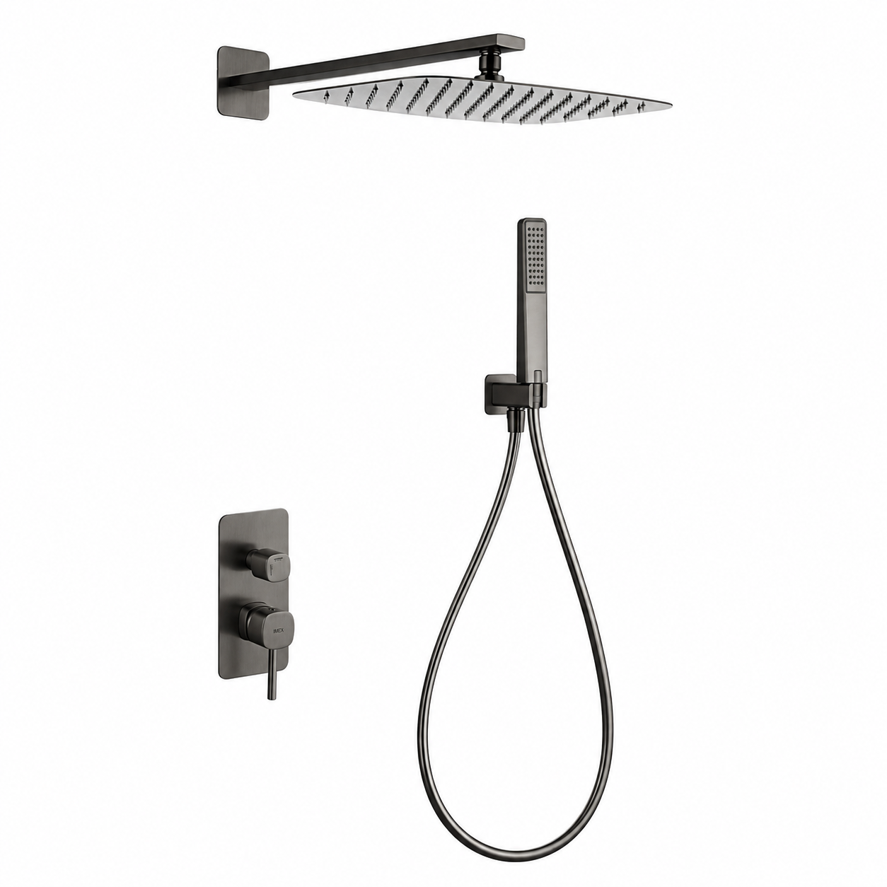 Conjunto de Ducha Empotrado Monomando IMEX Toscana GPT064