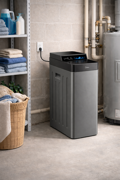 Descalcificador Midea Harmony IoT 18L gris