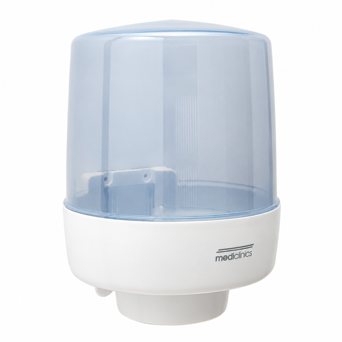 Dispensador papel toalla Mediclinics Bobina DT0601 blanco azul transparente