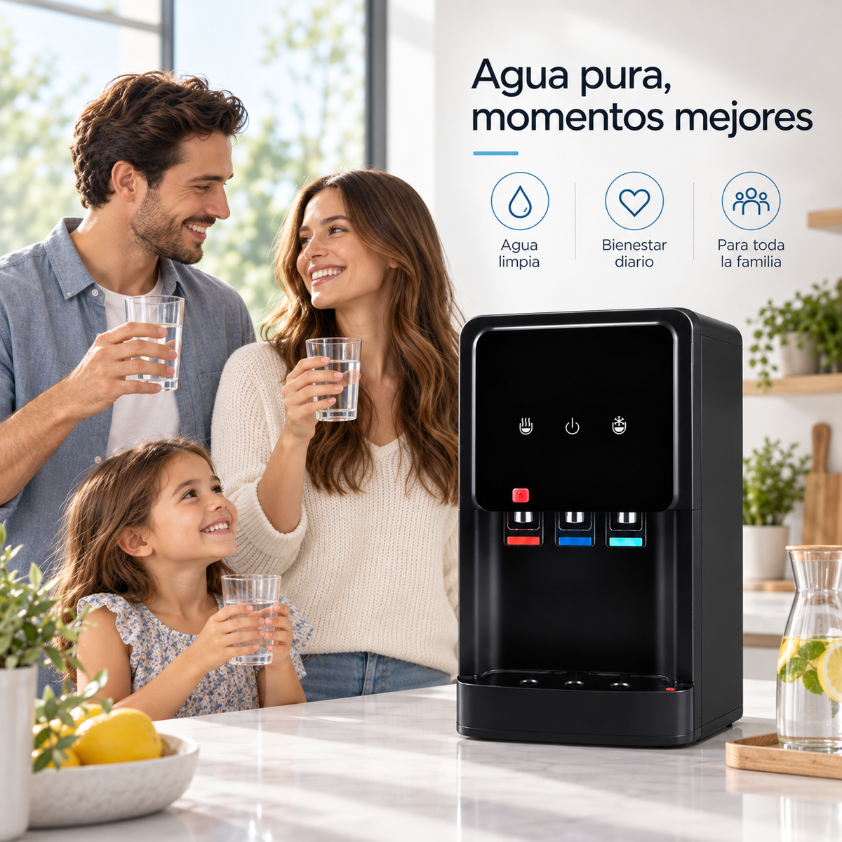 Dispensador Ósmosis Inversa Sobremesa BLUE MOUNTAIN 