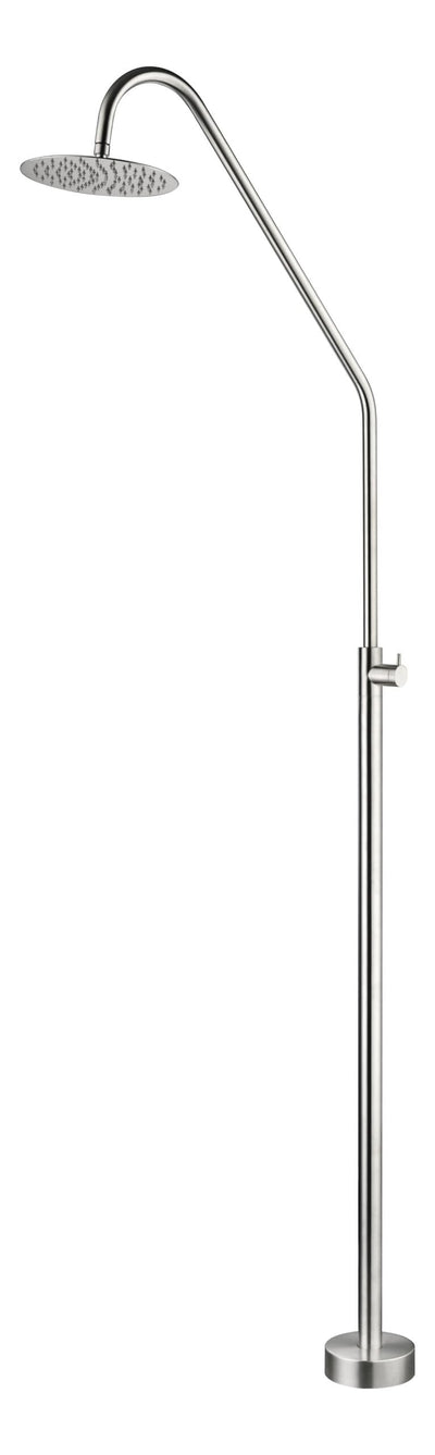 Ducha exterior IMEX Alaska GPA002/AC acero inoxidable S316