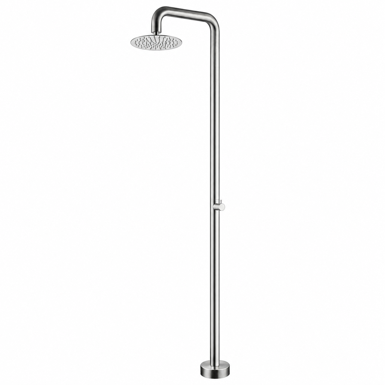 Ducha exterior Poolimex Oregón GPO006/AC acero inoxidable S.316