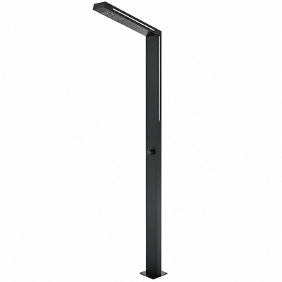 Ducha exterior Poolimex Sense GPS016/ANG negro mate