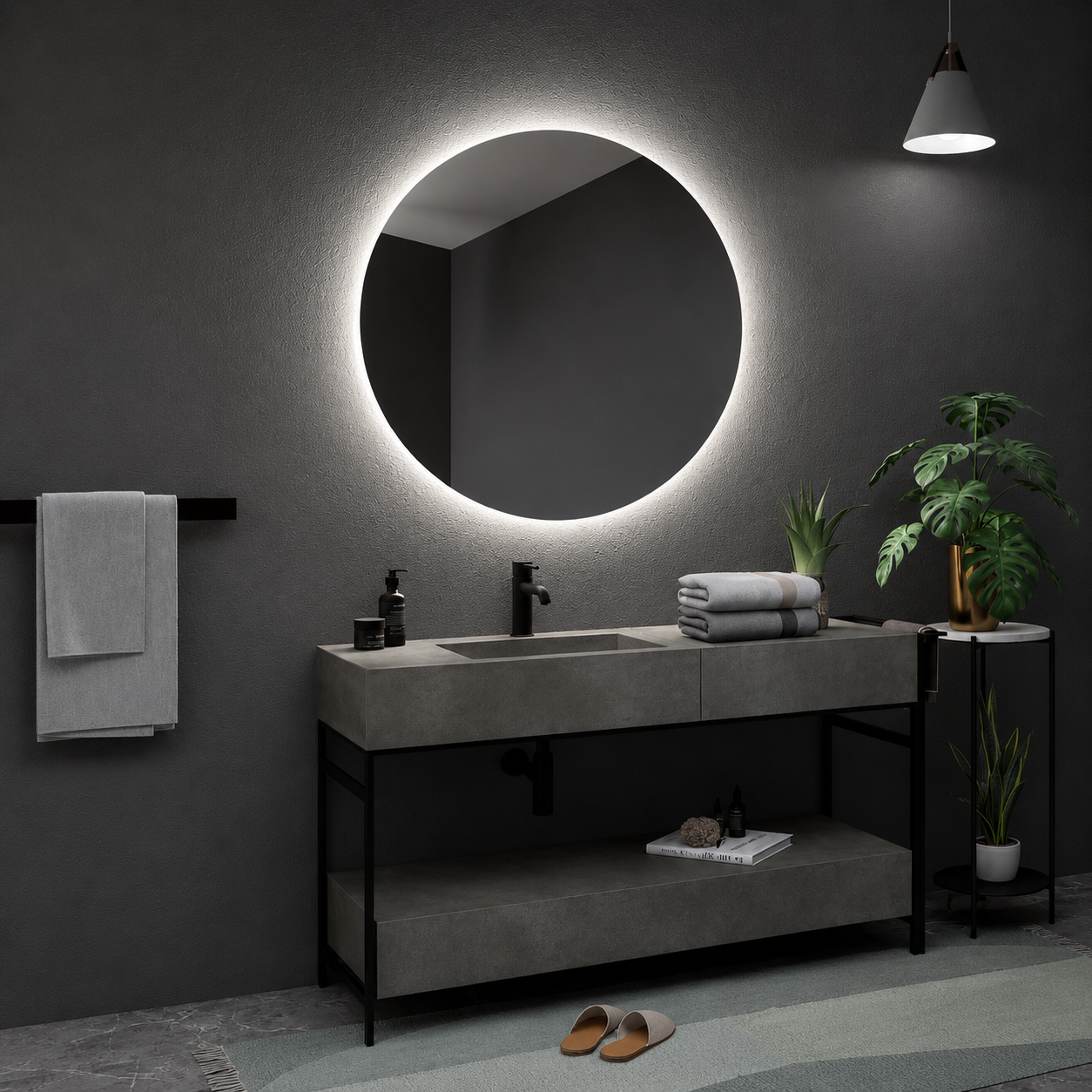 Espejo baño Ledimex Oporto OPOR001 luz LED 3