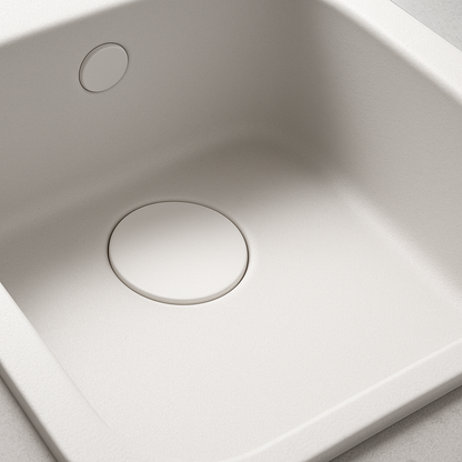 Fregadero de cocina SYAN KALI – Bajo encimera, resina sintética 450×450 mm | Varios colores