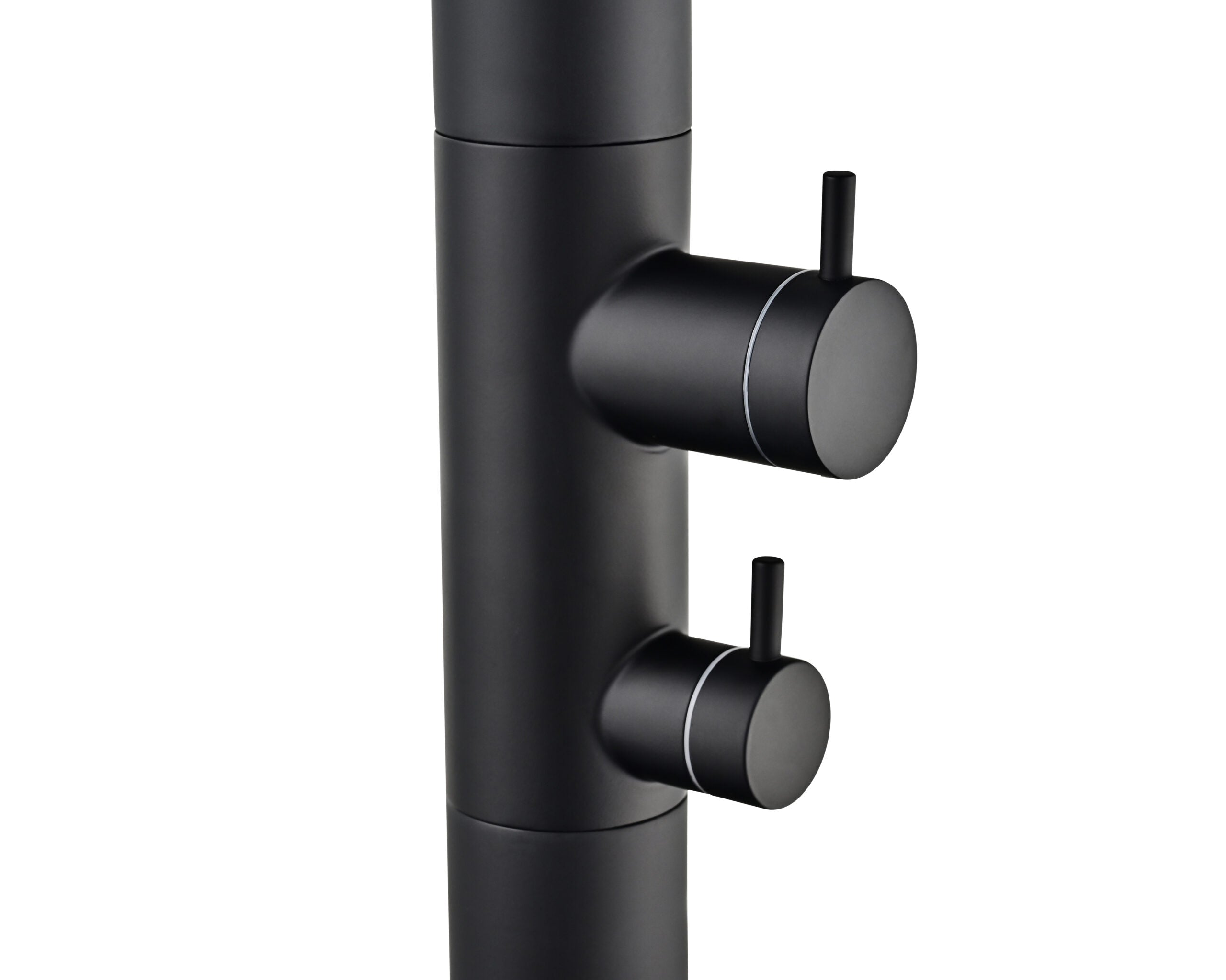 Columna Ducha Exterior Poolimex Michigan GPM007 Negro Mate