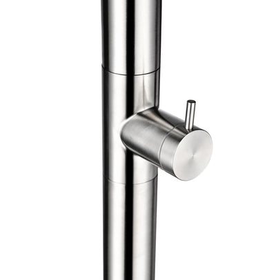 Columna Ducha Exterior Poolimex Nevada GPN009 Acero Inoxidable S316