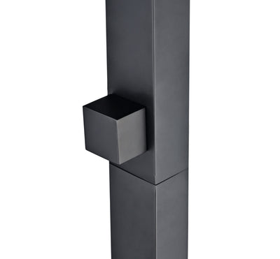 Columna Ducha Exterior Poolimex Niágara GPN013 Negro Mate