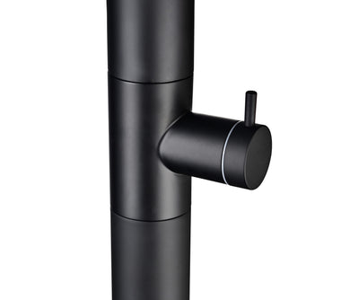 Columna Ducha Exterior Poolimex Oregón GPO006 Negro Mate
