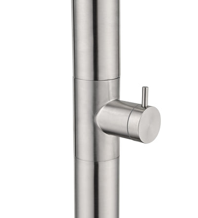 Columna Ducha Exterior Poolimex Oklahoma GPO011 Acero Inoxidable