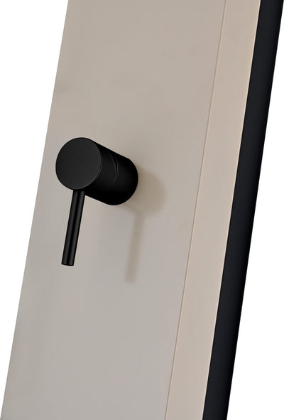 Columna Ducha Exterior Poolimex Phoenix GPP015 Moka Negro Mate