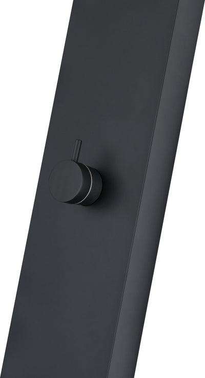Columna Ducha Exterior Poolimex Sense GPS016 Negro Mate