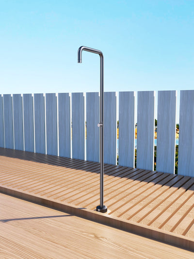 Columna Ducha Exterior Poolimex Utah GPU010 Gris Cobalto