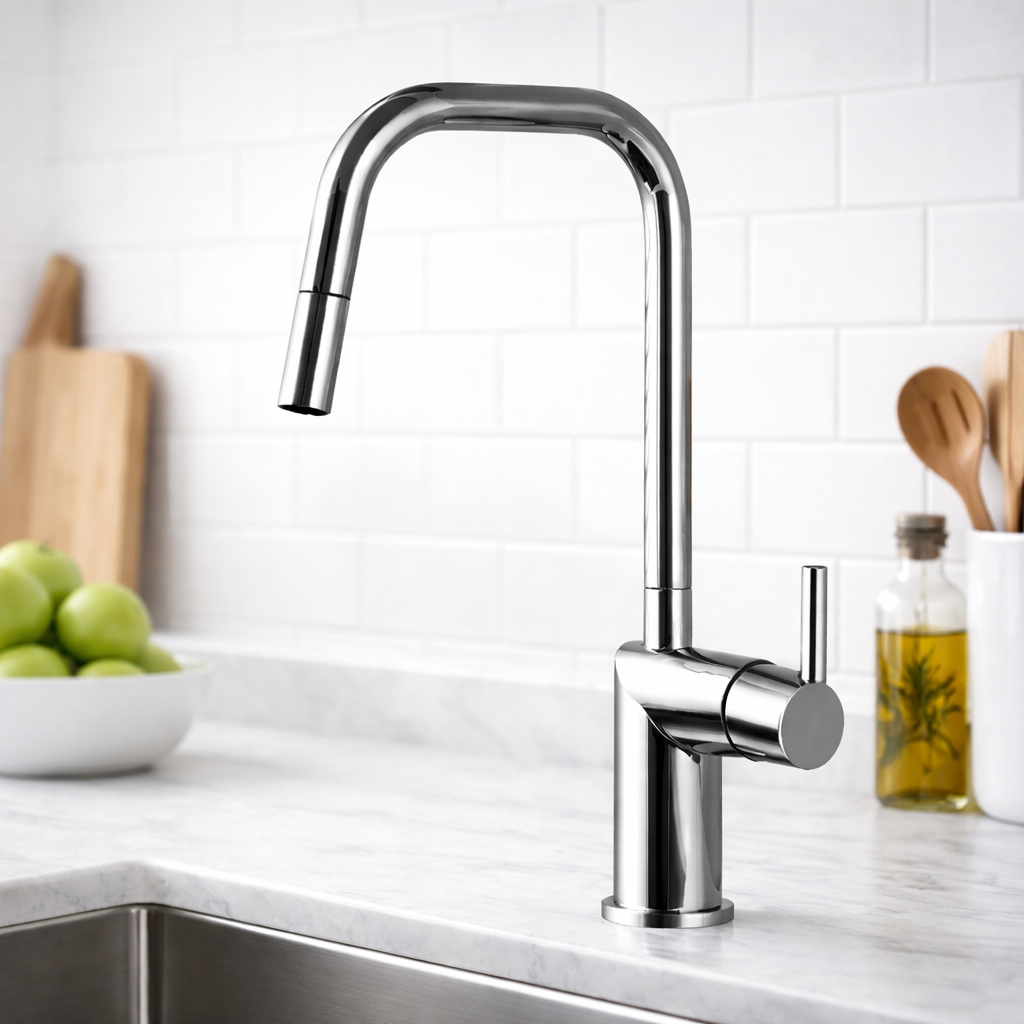 Grifo Cocina IMEX Monza GCE039 Cromo en cocina