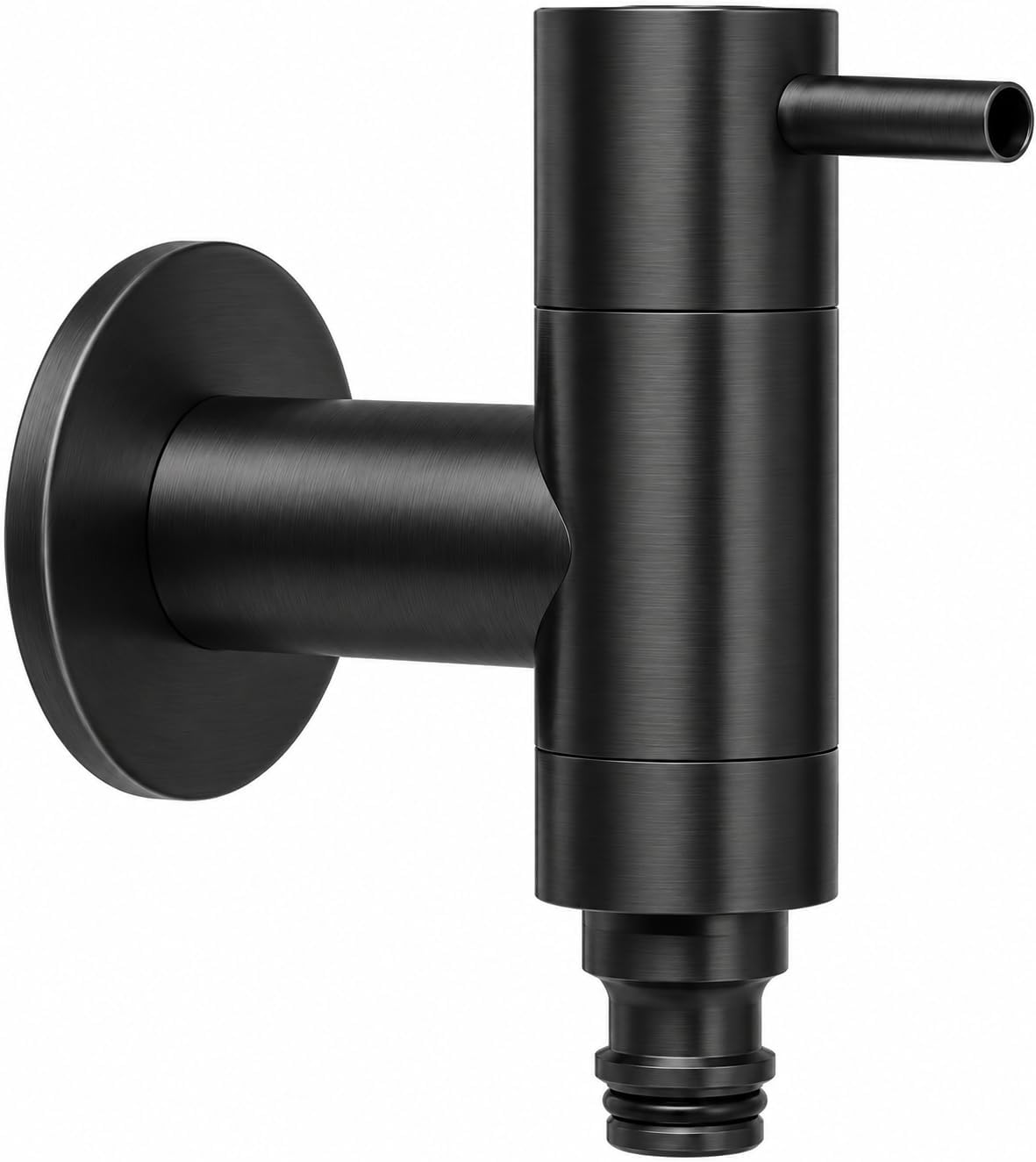  Grifo Exterior Jardín IMEX Arches GAA001/ANG Negro Mate S.316