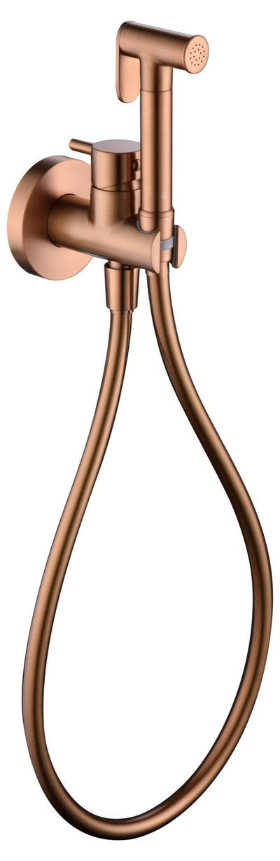 Grifo bidé empotrado IMEX Munich Pro RDM001 oro rosa cepillado