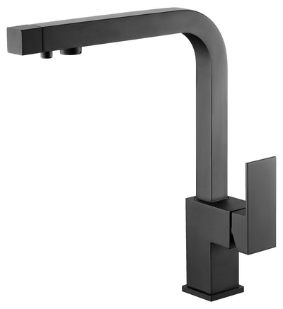 Grifo cocina IMEX Capri negro mate