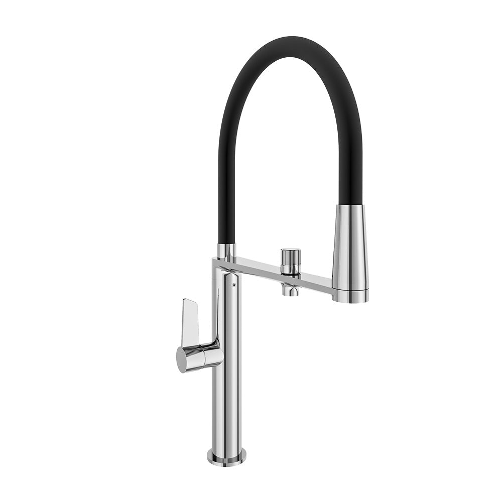 Grifo de cocina profesional Ramon Soler Kitchen Pure Water en cromo