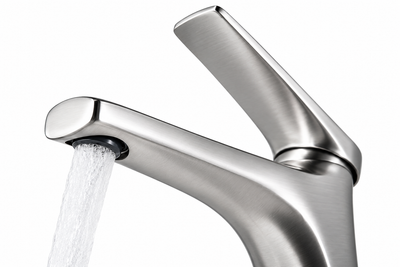 Grifo lavabo IMEX Delos BDD055-1 acero baño