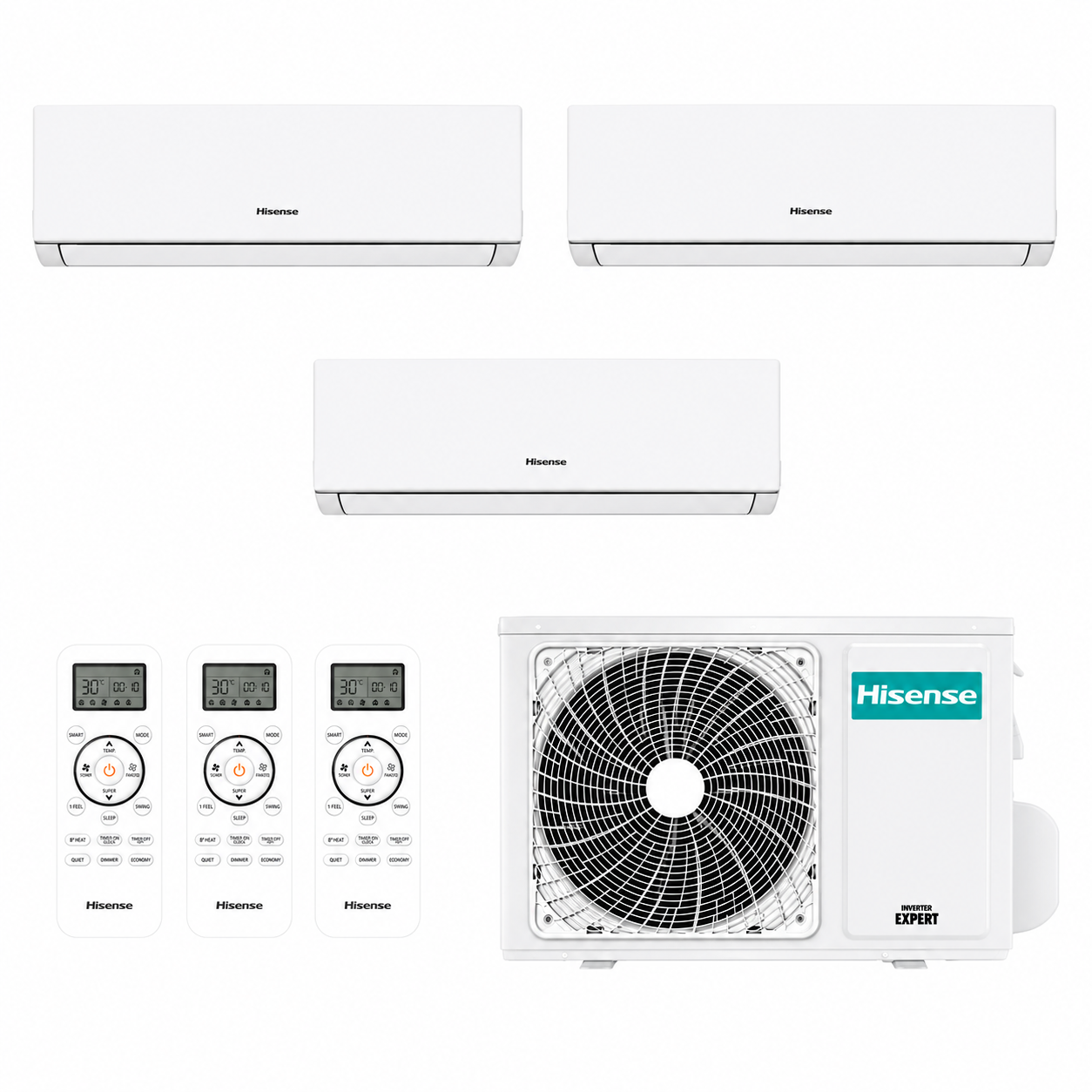 Hisense 3 splits 