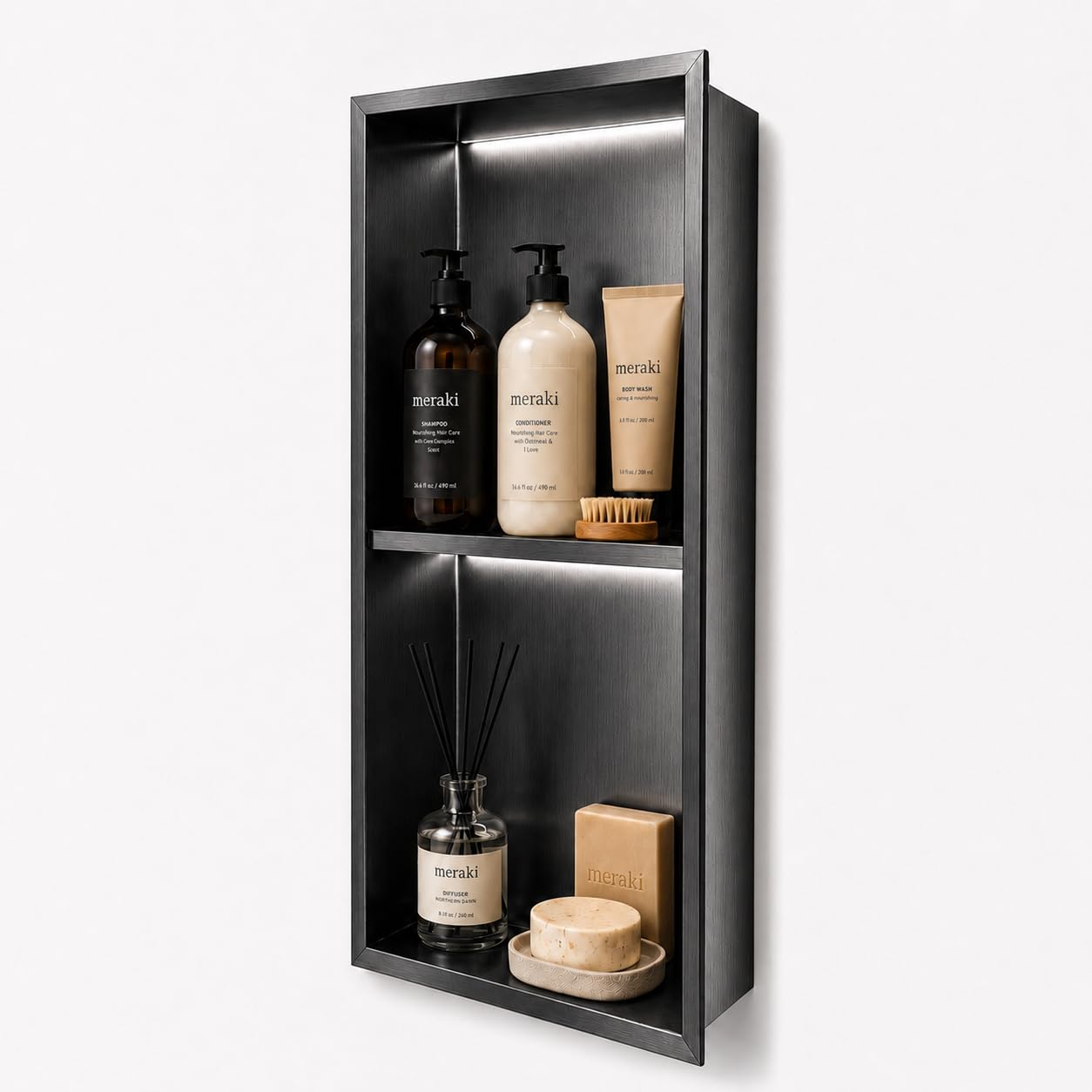 Hornacina ducha MEDIMEX Marshall HOR006 Black Gun Metal